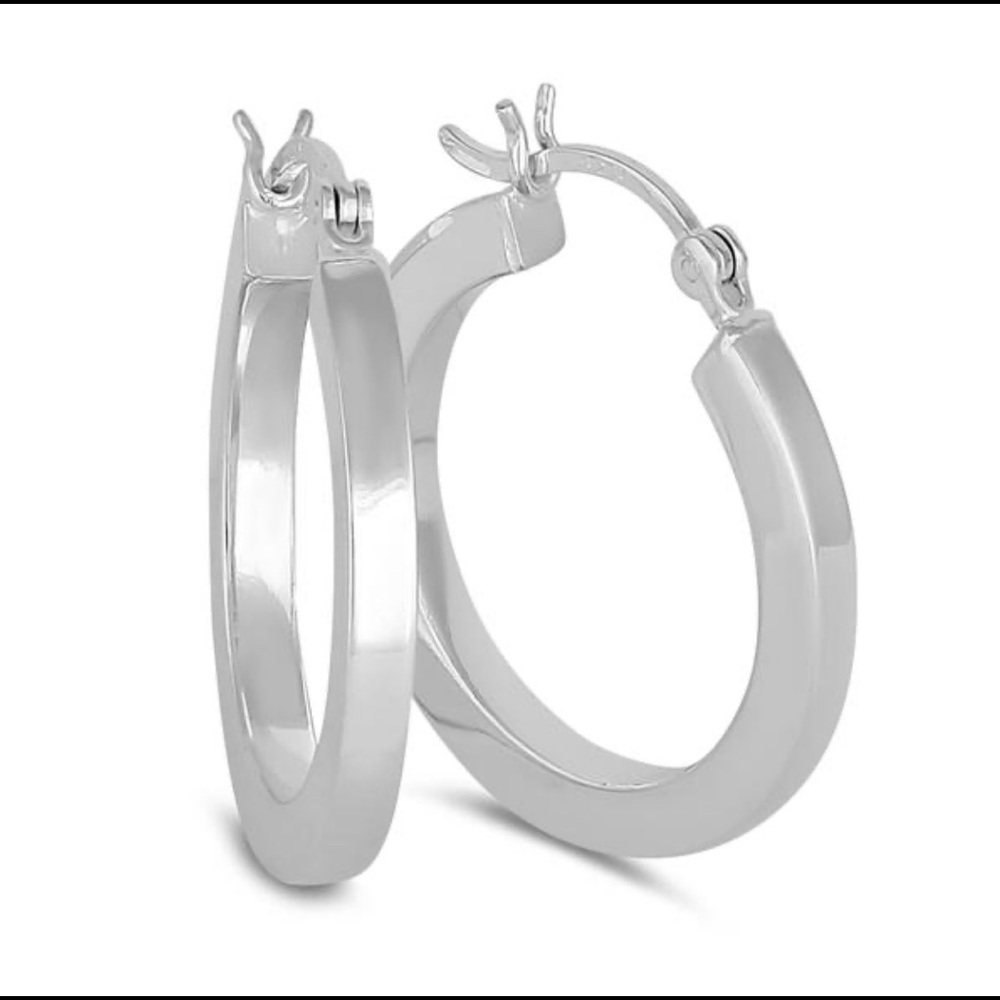 SS .925 Hoops Earrings